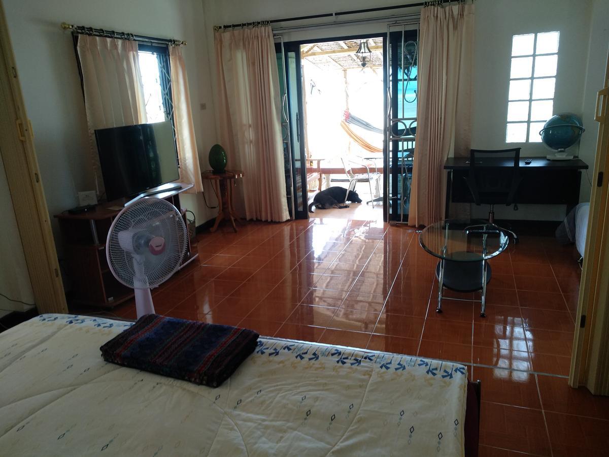 فيلا Taling Ngam Beachفي Right On The Beach House المظهر الخارجي الصورة